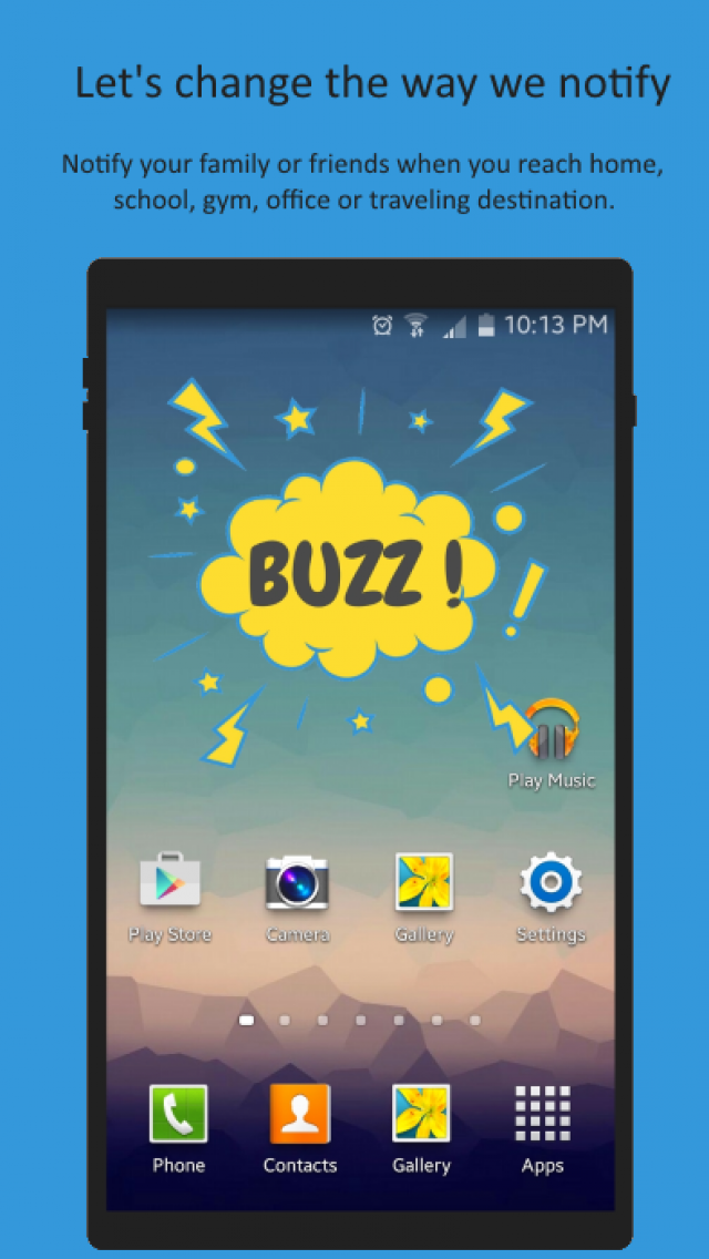 Buzzer App for Android New Android Travel App